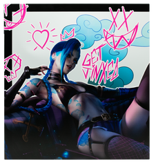 Sakami Chan X Stoneforged Arcane Jinx 3500X Panels