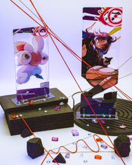 Michi Mochievee x Stoneforged Acrylic Fan Cover