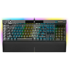 K100 RGB Optical-Mechanical Gaming Keyboard — CORSAIR OPX Switch — Black