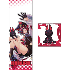 K9 Kuro x Stoneforged Acrylic Fan Cover