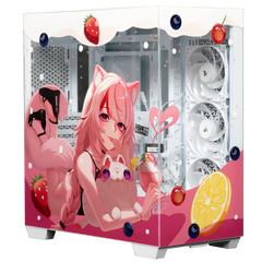 Neko Mikki x Stoneforged PC Case RGB