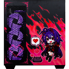 Akuma Nihmune x Stoneforged PC Case RGB