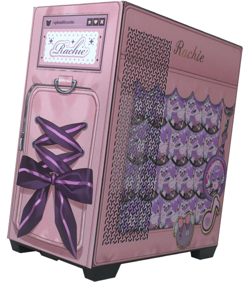 Rachie x Stoneforged Mid-Tower PC Case