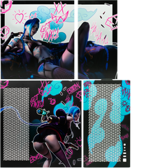 Sakami Chan X Stoneforged Arcane Jinx 3500X Panels